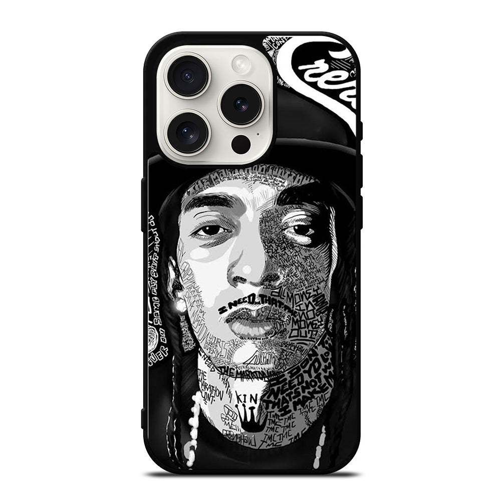 NIPSEY HUSSLE RAPPER QUOTE iPhone 15 Pro Case Cover