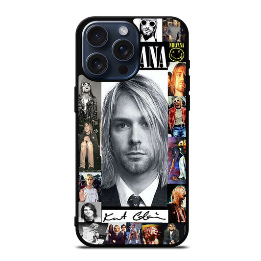 NIRVANA COLLAGE iPhone 15 Pro Max Case Cover
