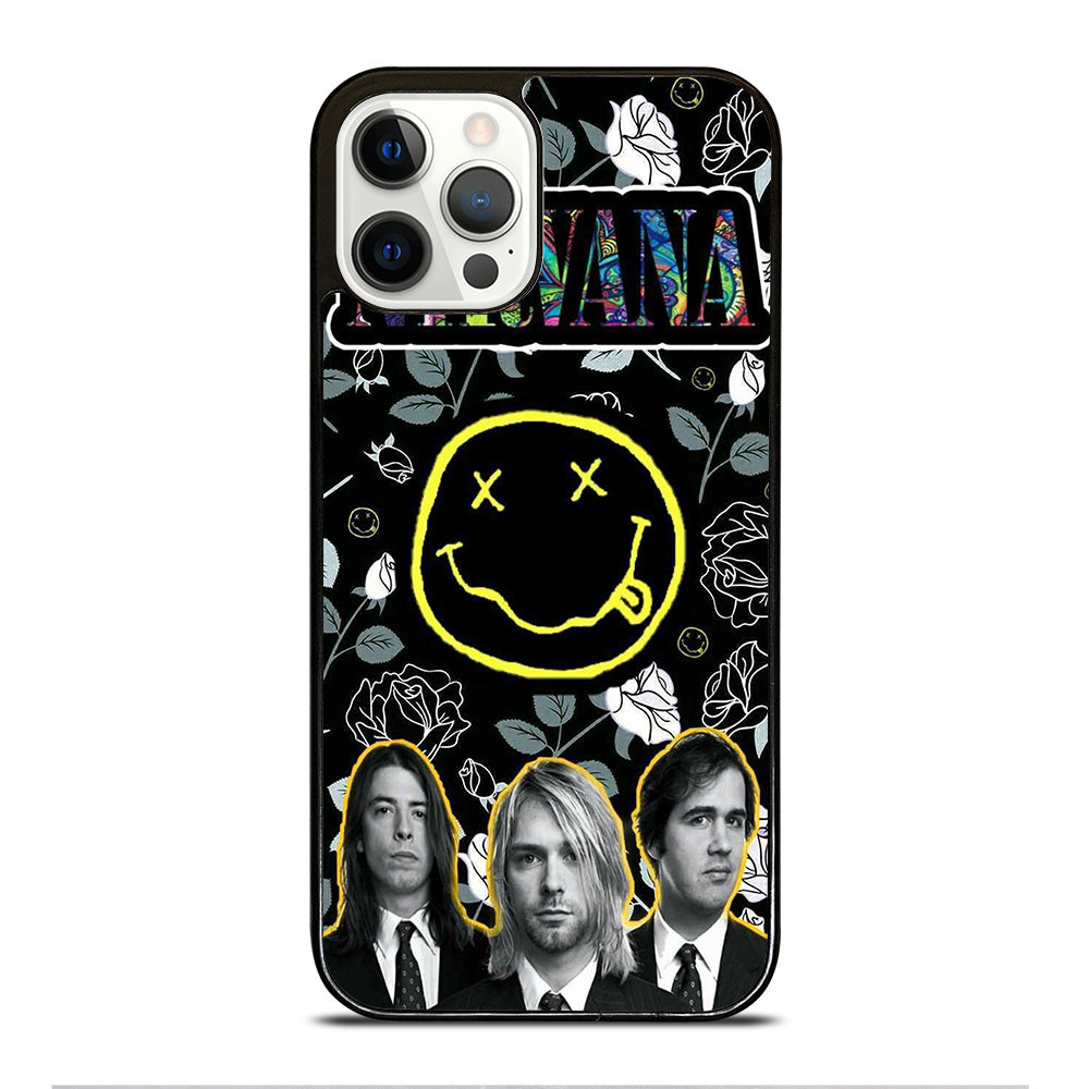 NIRVANA ROCK BAND PERSONNEL iPhone 12 Pro Case Cover