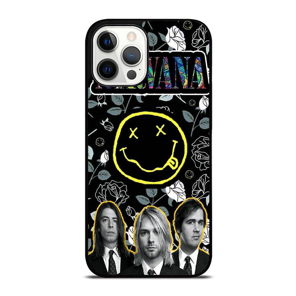 NIRVANA ROCK BAND PERSONNEL iPhone 12 Pro Max Case Cover