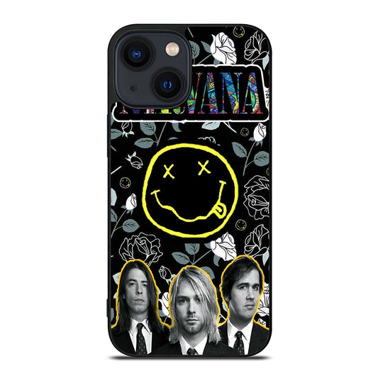 NIRVANA ROCK BAND PERSONNEL iPhone 14 Plus Case Cover