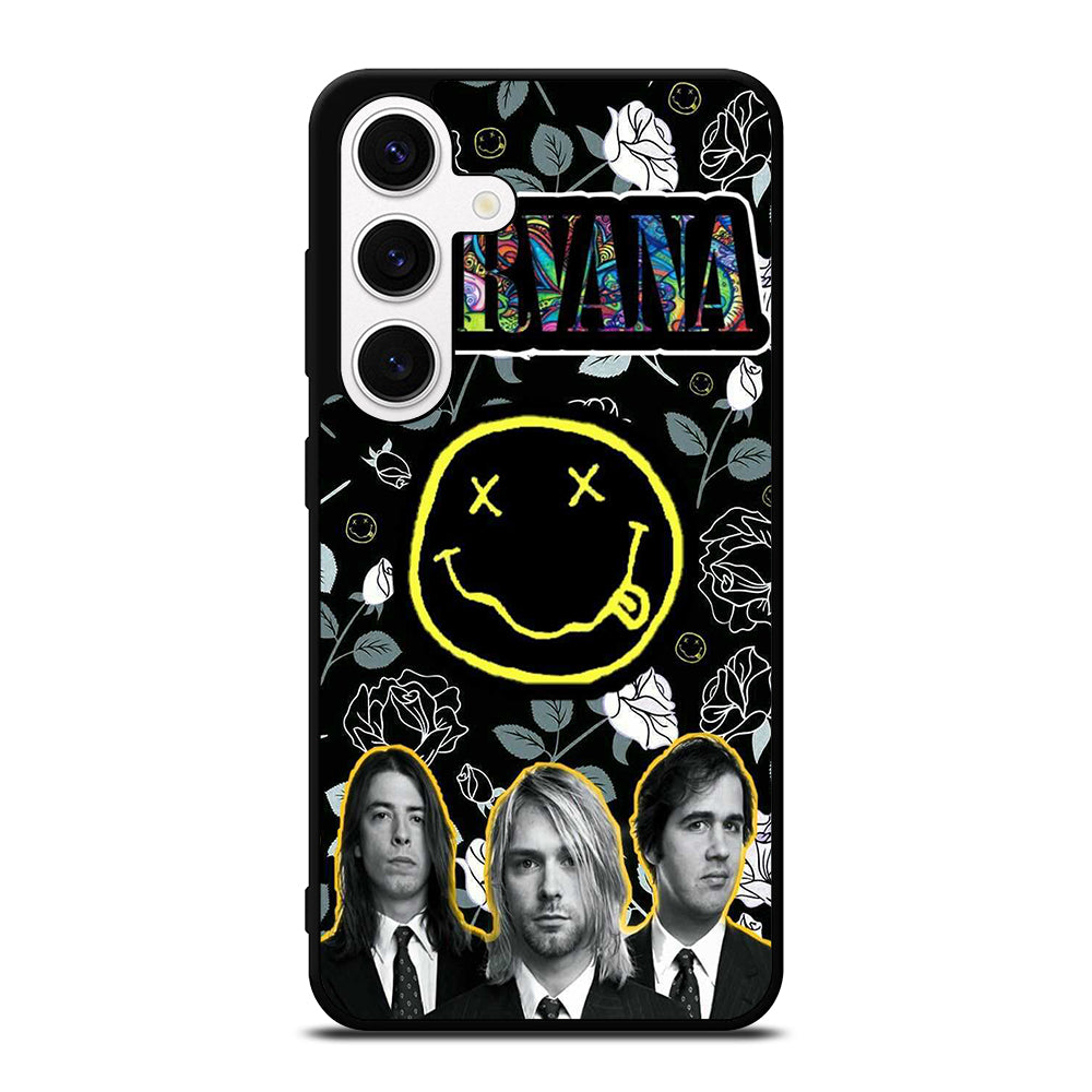 NIRVANA ROCK BAND PERSONNEL Samsung Galaxy S24 Case Cover
