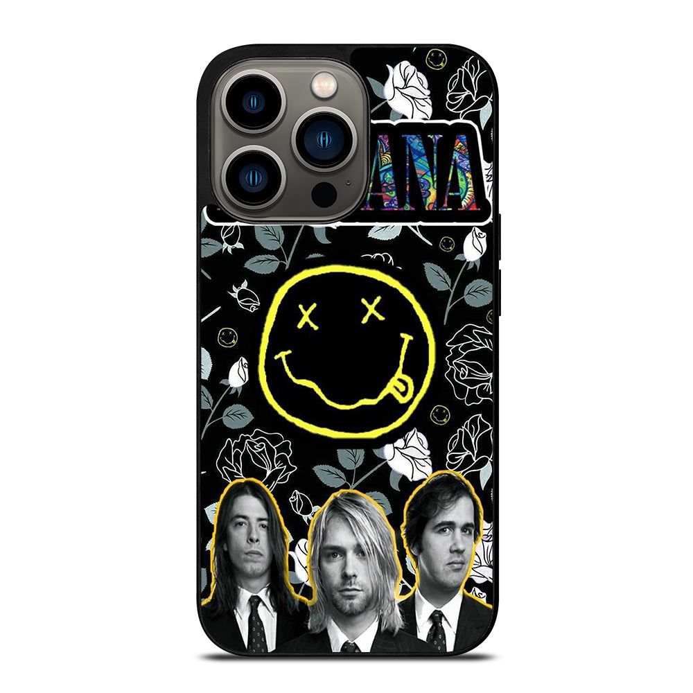 NIRVANA ROCK BAND PERSONNEL iPhone 13 Pro Case Cover