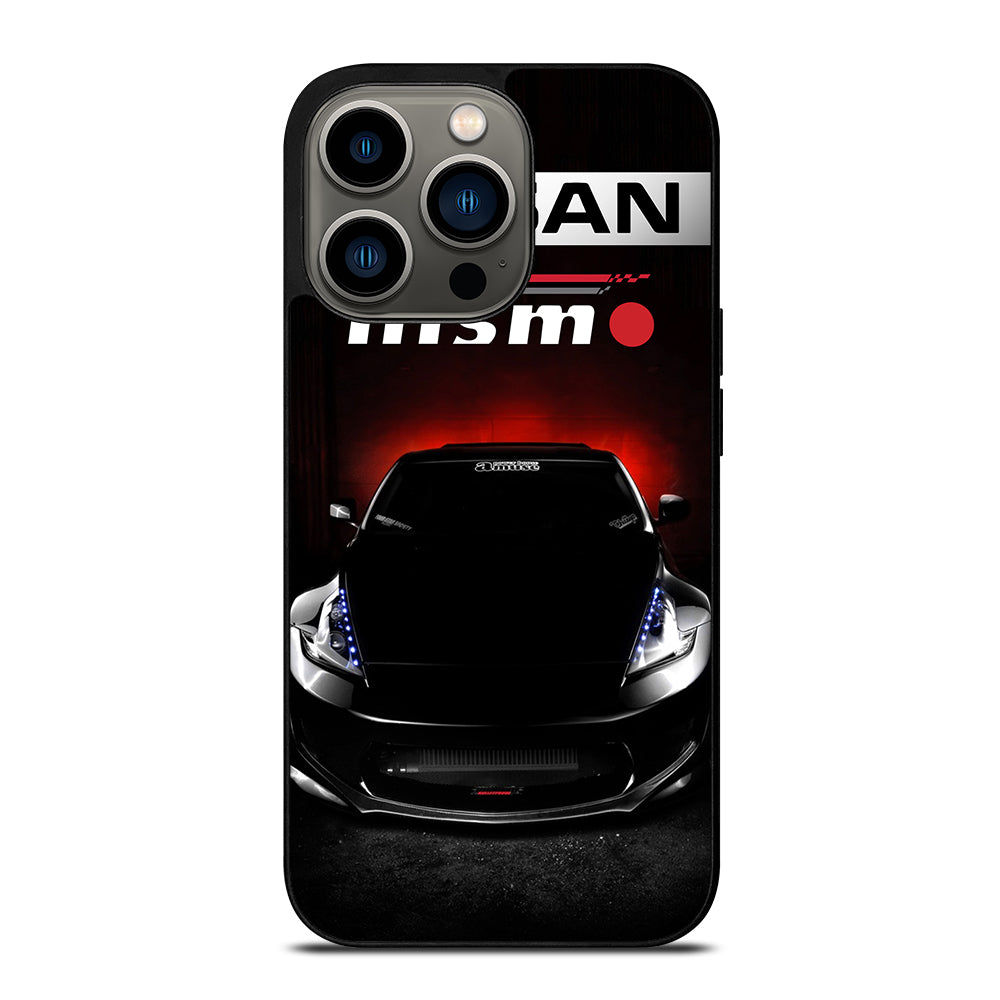 NISSAN NISMO BLACK CAR iPhone 13 Pro Case Cover