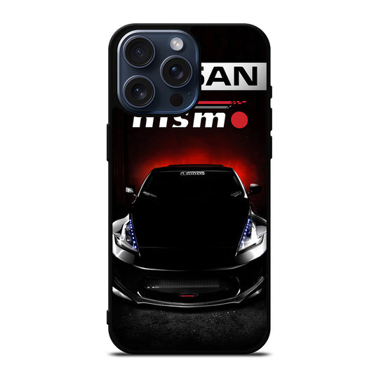 NISSAN NISMO BLACK CAR iPhone 15 Pro Max Case Cover
