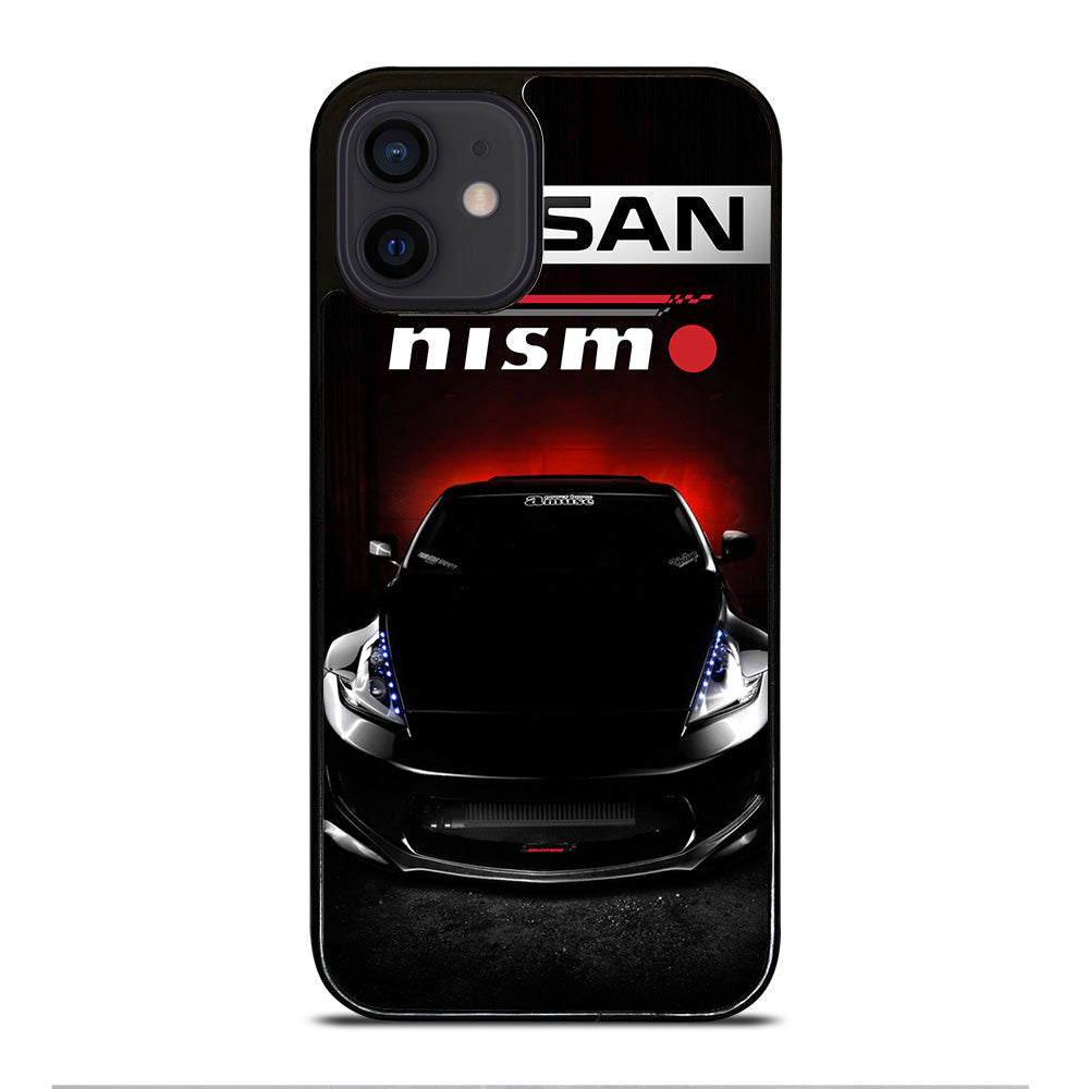 NISSAN NISMO BLACK CAR iPhone 12 Mini Case Cover