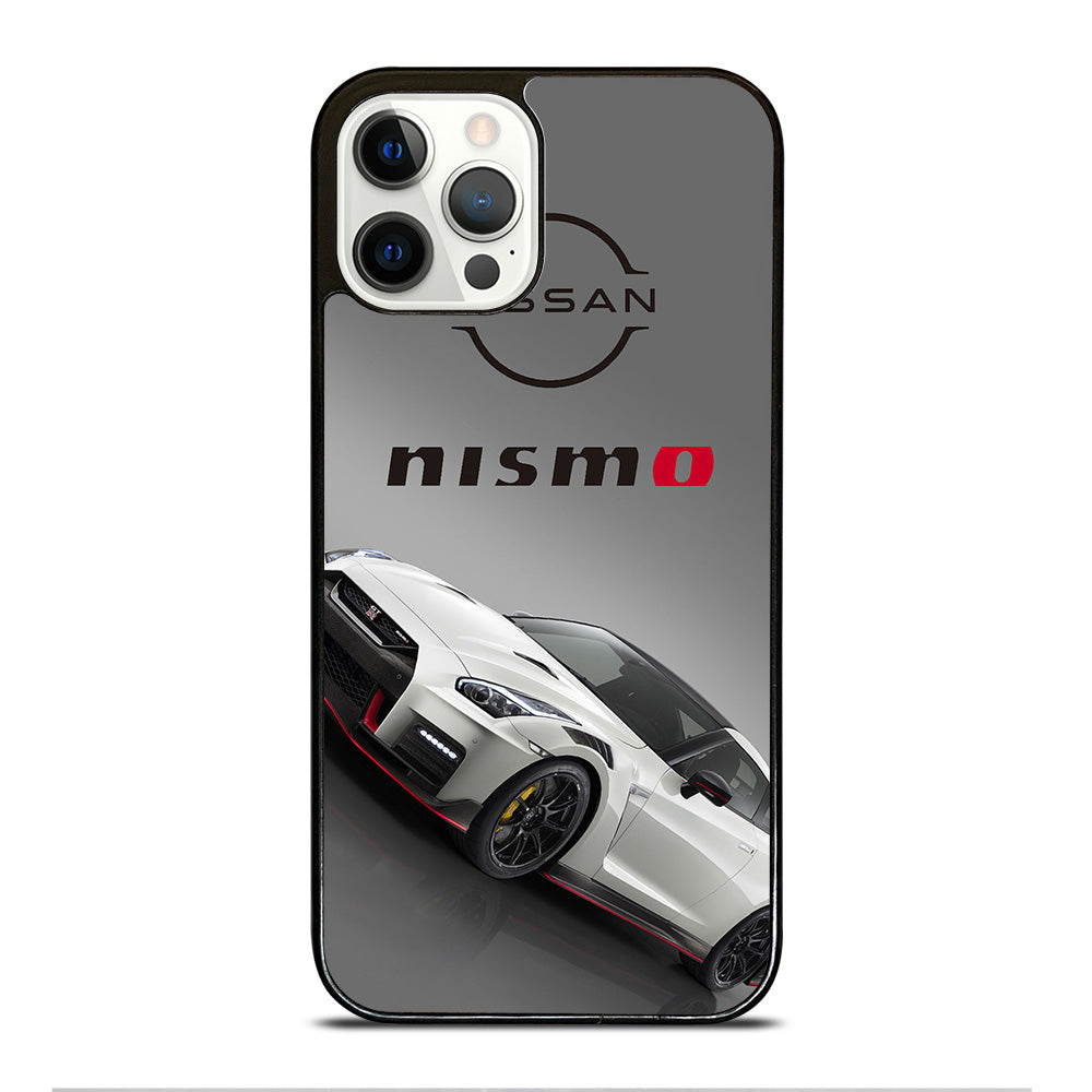 NISSAN NISMO WHITE CAR iPhone 12 Pro Case Cover