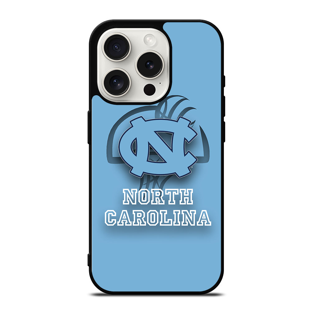 NORTH CAROLINA TAR HEELS NBA 2 iPhone 15 Pro Case Cover