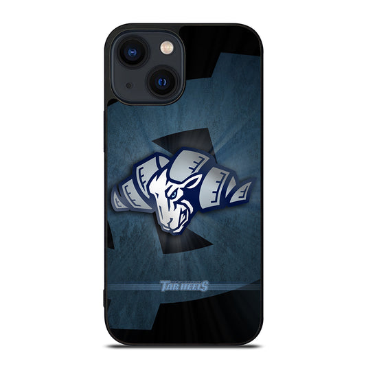 NORTH CAROLINA TAR HEELS NBA 3 iPhone 14 Plus Case Cover