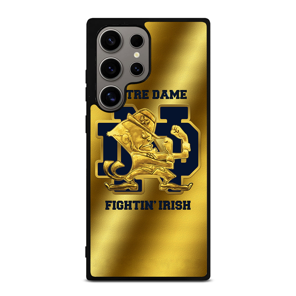 NOTRE DAME FIGHTING IRISH GOLD LOGO Samsung Galaxy S24 Ultra Case Cover