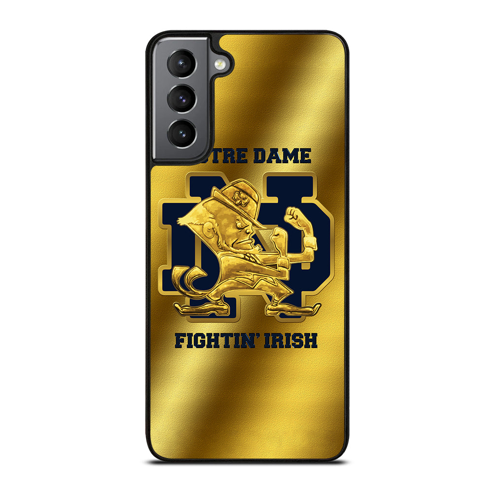 NOTRE DAME FIGHTING IRISH GOLD LOGO Samsung Galaxy S21 Plus Case Cover