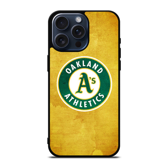 OAKLAND ATHLETICS LOGO MLB 1 iPhone 15 Pro Max Case Cover