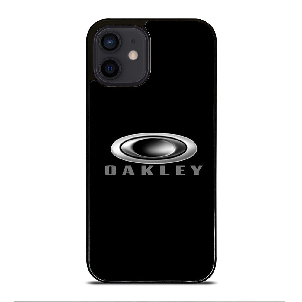 OAKLEY BLACK LOGO iPhone 12 Mini Case Cover
