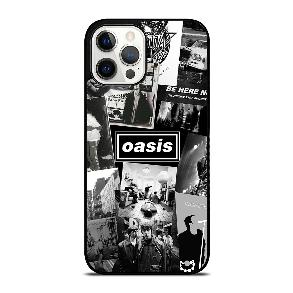 OASIS ROCK BAND COLLAGE iPhone 12 Pro Max Case Cover