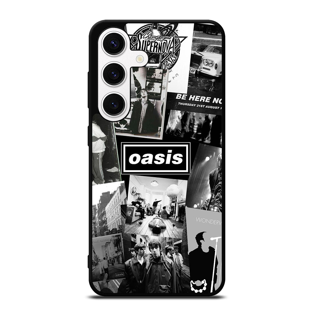 OASIS ROCK BAND COLLAGE Samsung Galaxy S24 Case Cover