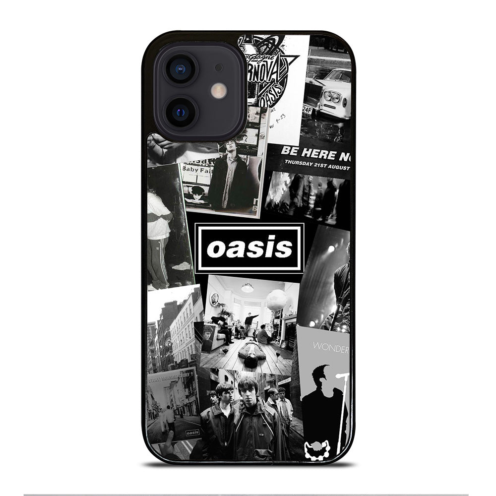 OASIS ROCK BAND COLLAGE iPhone 12 Mini Case Cover