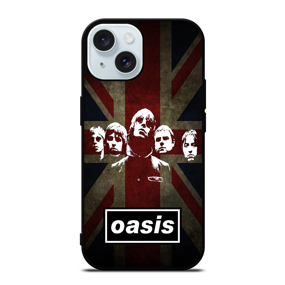 OASIS ROCK BAND iPhone 15 Case Cover