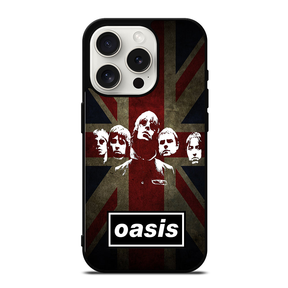 OASIS ROCK BAND iPhone 15 Pro Case Cover