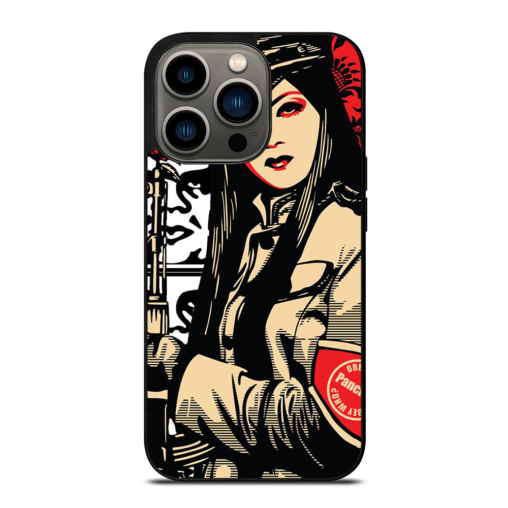 OBEY GIRL iPhone 13 Pro Case Cover