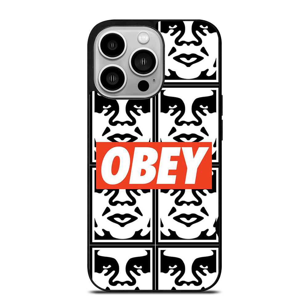 OBEY LOGO iPhone 14 Pro Case Cover