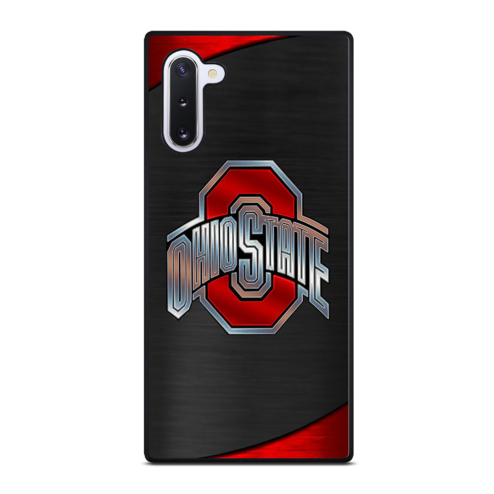 OHIO STATE BUCKEYES METAL LOGO Samsung Galaxy Note 10 Case Cover