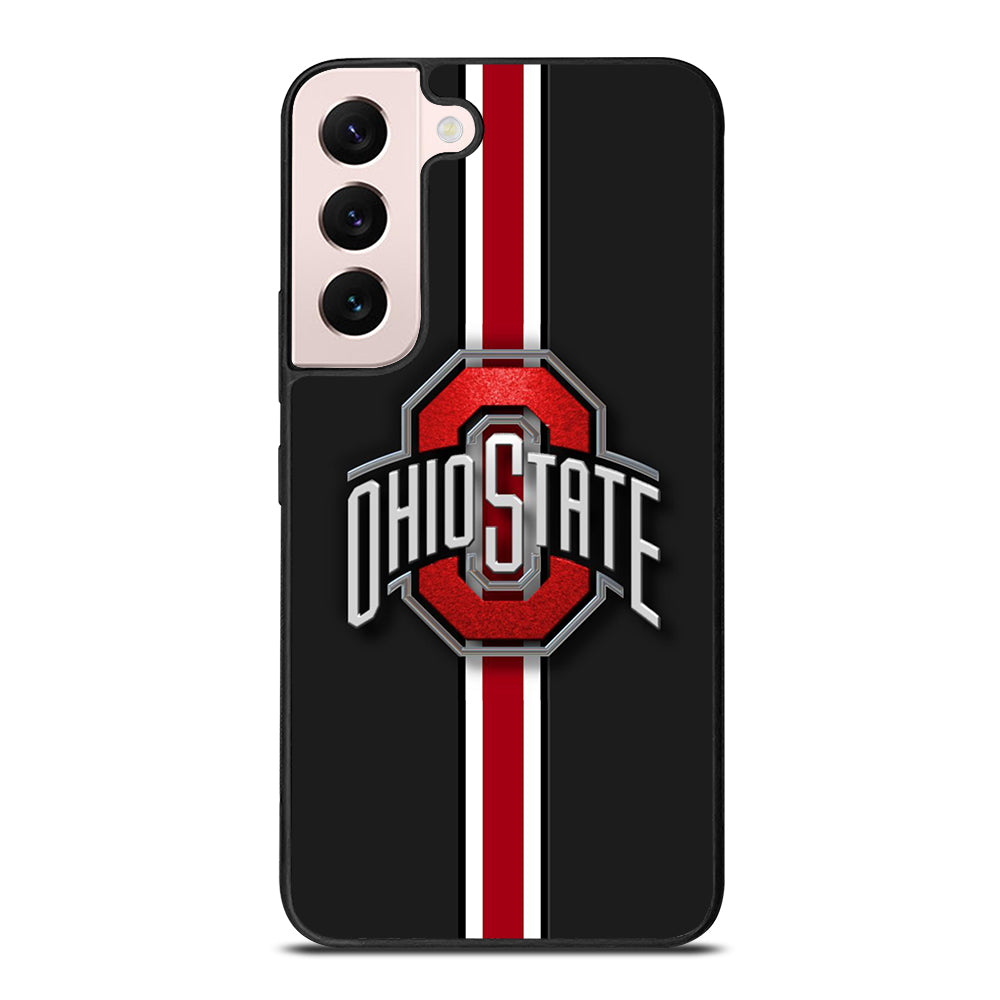 OHIO STATE BUCKEYES STRIPE LOGO Samsung Galaxy S22 Plus Case Cover