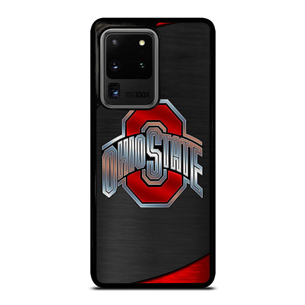 OHIO STATE BUCKEYES METAL LOGO Samsung Galaxy S20 Ultra Case Cover