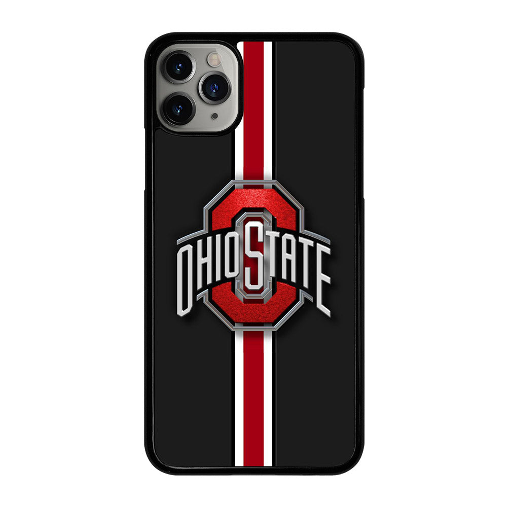 OHIO STATE BUCKEYES STRIPE LOGO iPhone 11 Pro Max Case Cover