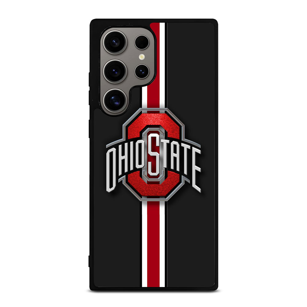 OHIO STATE BUCKEYES STRIPE LOGO Samsung Galaxy S24 Ultra Case Cover