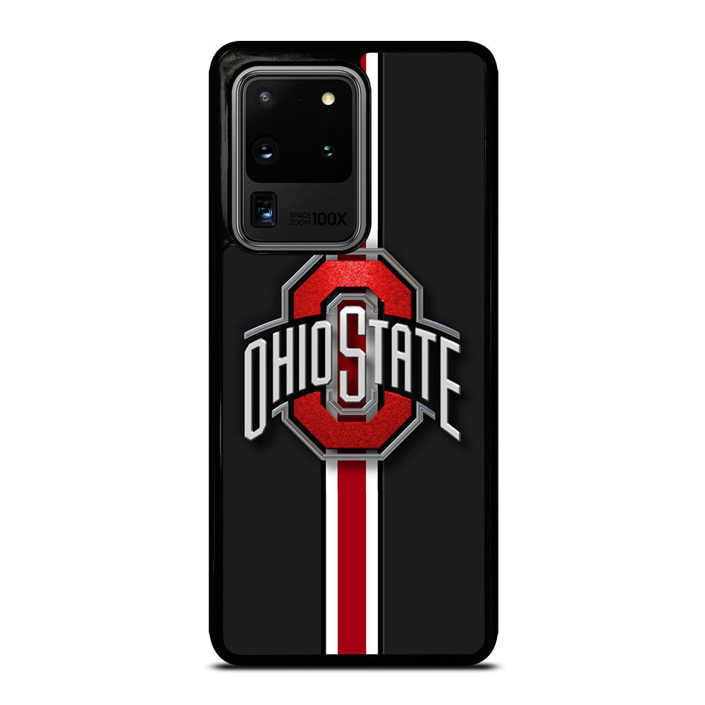 OHIO STATE BUCKEYES STRIPE LOGO Samsung Galaxy S20 Ultra Case Cover