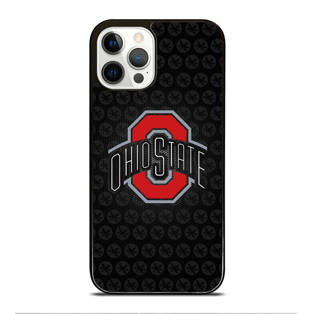 OHIO STATE MARIJUANA LOGO iPhone 12 Pro Case Cover