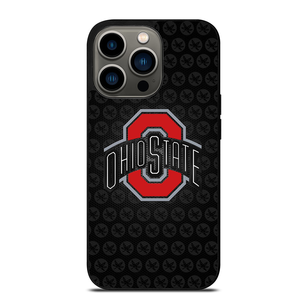 OHIO STATE MARIJUANA LOGO iPhone 13 Pro Case Cover