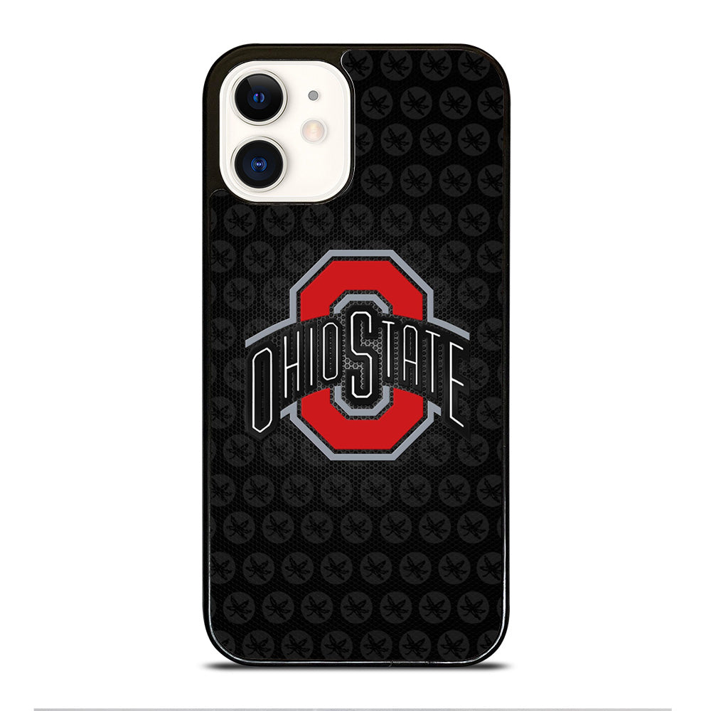 OHIO STATE MARIJUANA LOGO iPhone 12 Case Cover