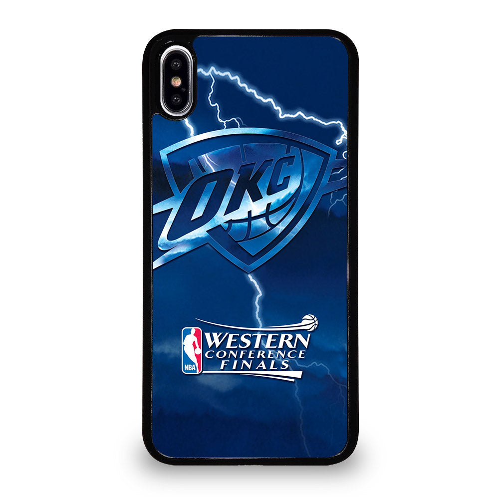 OKLAHOMA CITY THUNDER LOGO 3 iPhone XS Max Case Cover