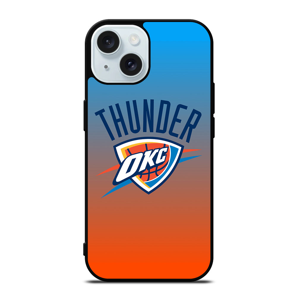 OKLAHOMA CITY THUNDER LOGO 1 iPhone 15 Case Cover