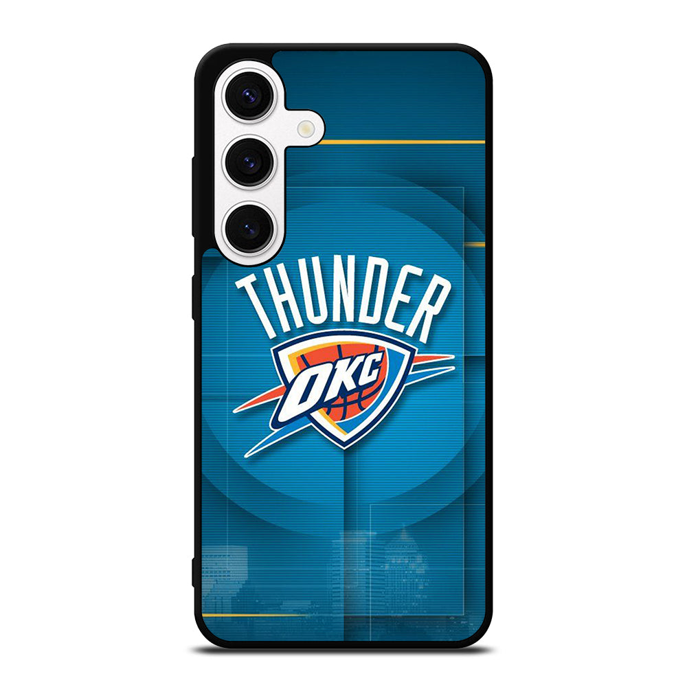 OKLAHOMA CITY THUNDER LOGO 2 Samsung Galaxy S24 Case Cover