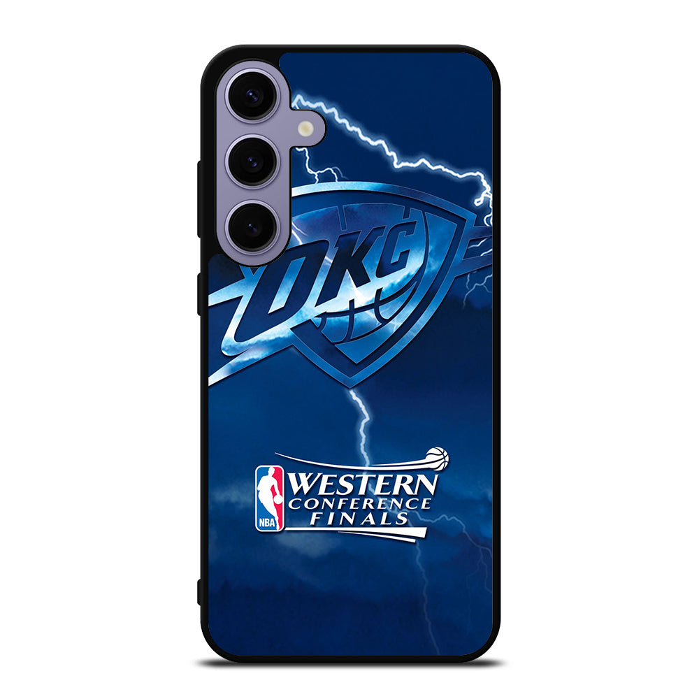 OKLAHOMA CITY THUNDER LOGO 3 Samsung Galaxy S24 Plus Case Cover