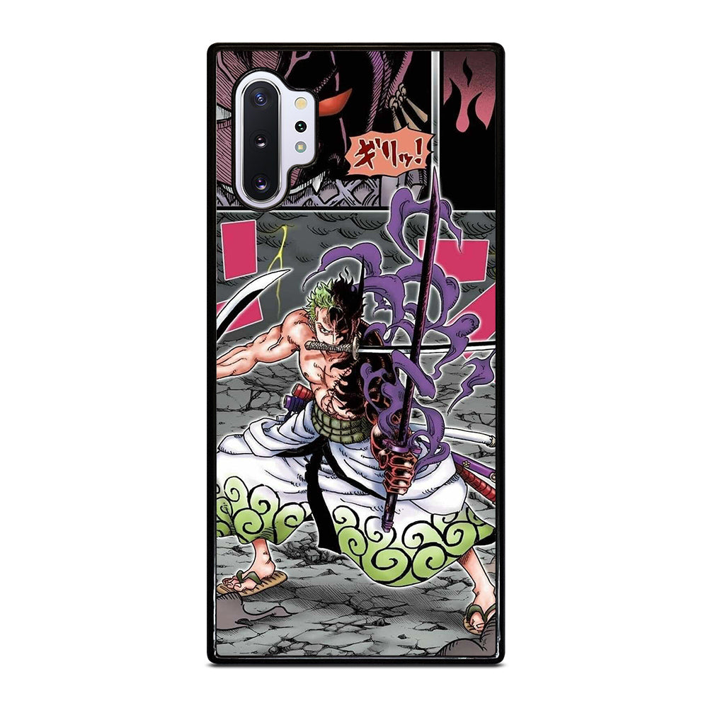 ONE PIECE RORONOA ZORO COMIC Samsung Galaxy Note 10 Plus Case Cover