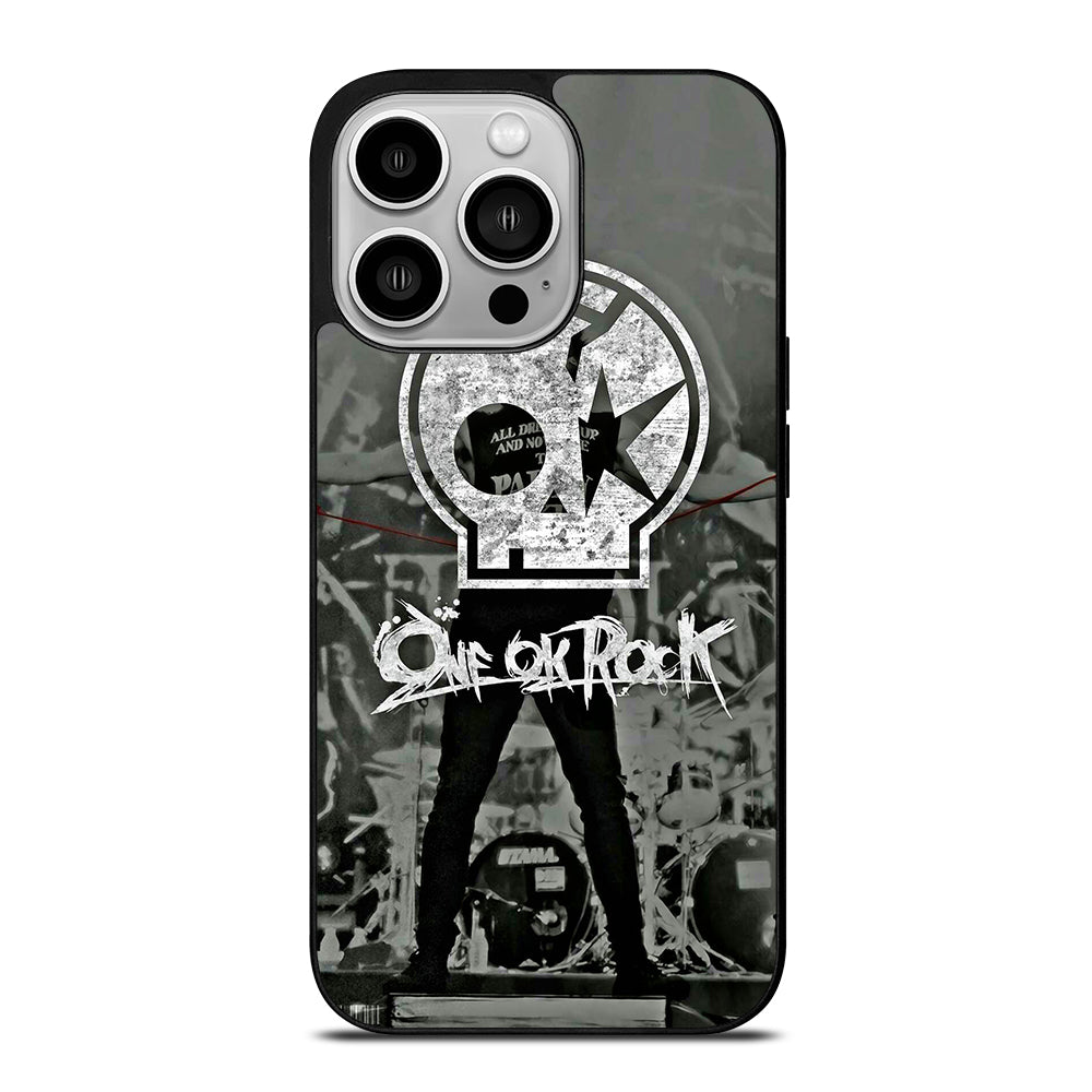 ONE OK ROCK BAND SKULL iPhone 14 Pro Case Cover