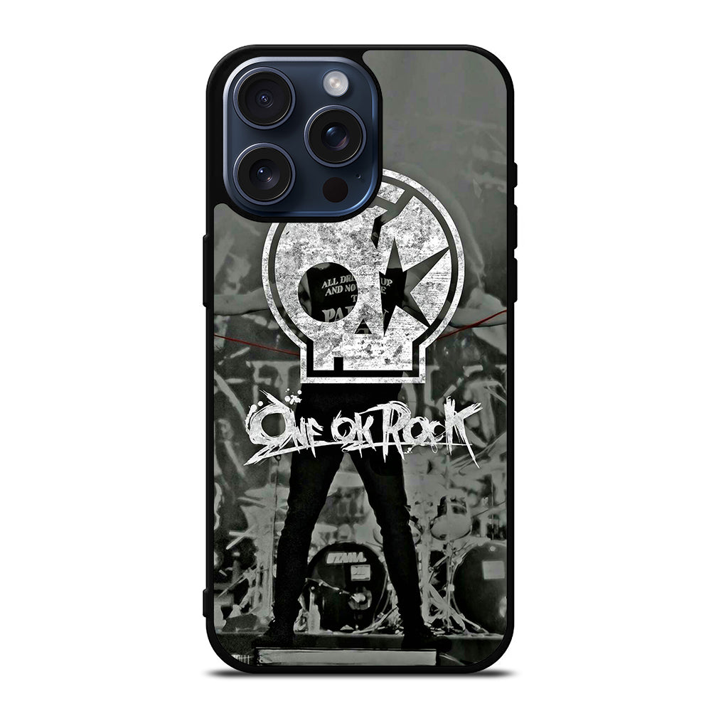 ONE OK ROCK BAND SKULL iPhone 15 Pro Max Case Cover