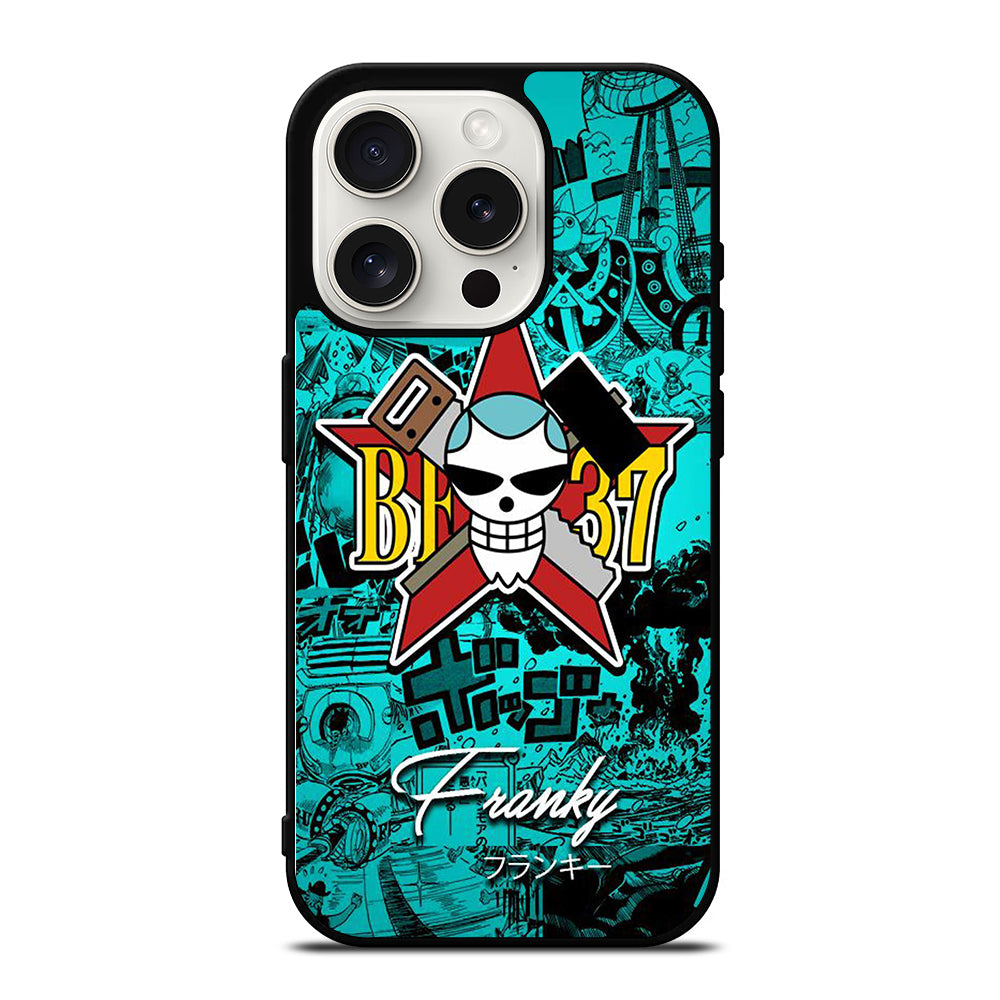 ONE PIECE FRANKY LOGO iPhone 15 Pro Case Cover