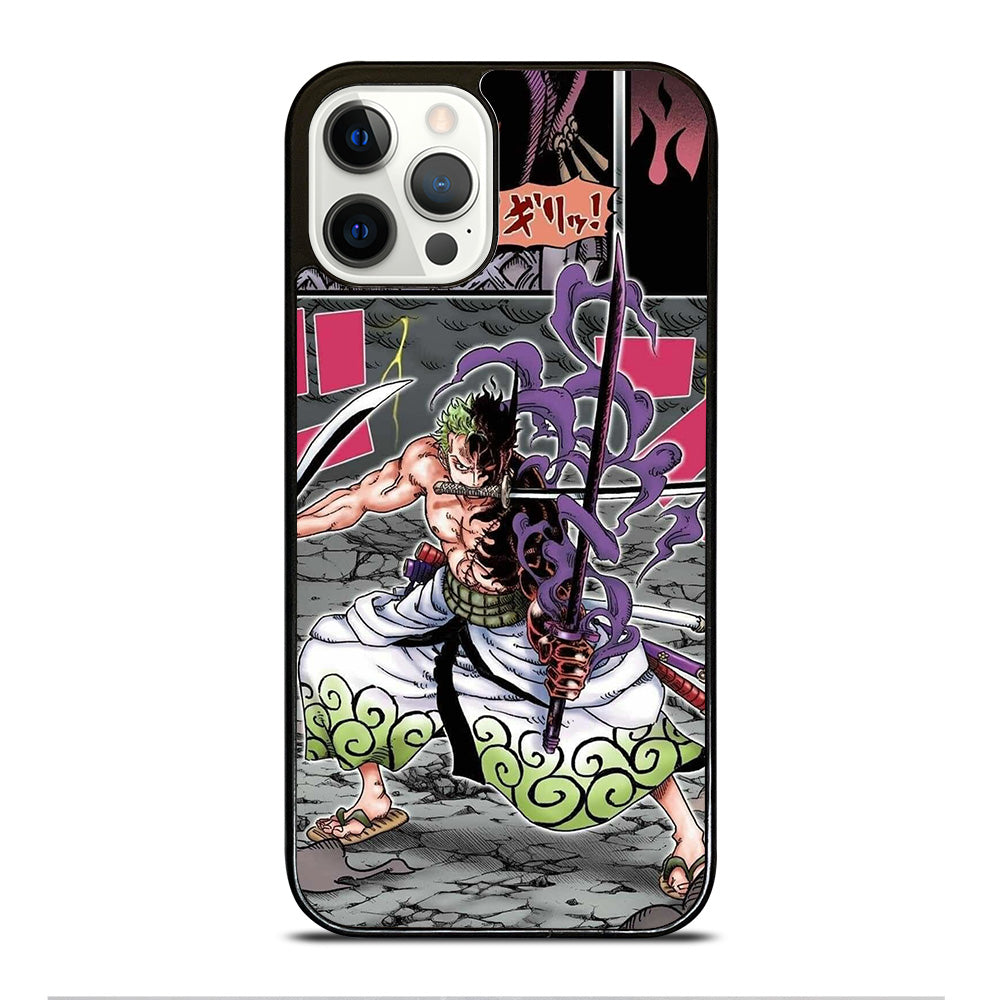 ONE PIECE RORONOA ZORO COMIC iPhone 12 Pro Case Cover