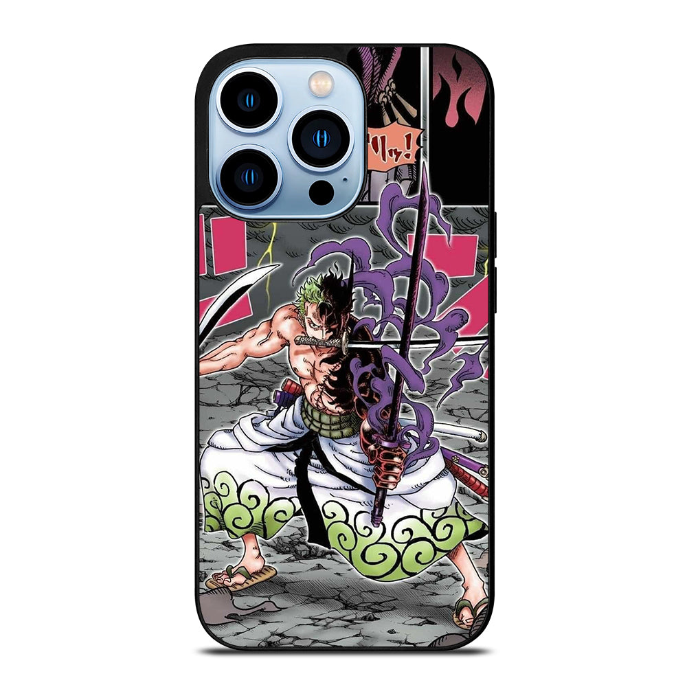 ONE PIECE RORONOA ZORO COMIC iPhone 13 Pro Max Case Cover