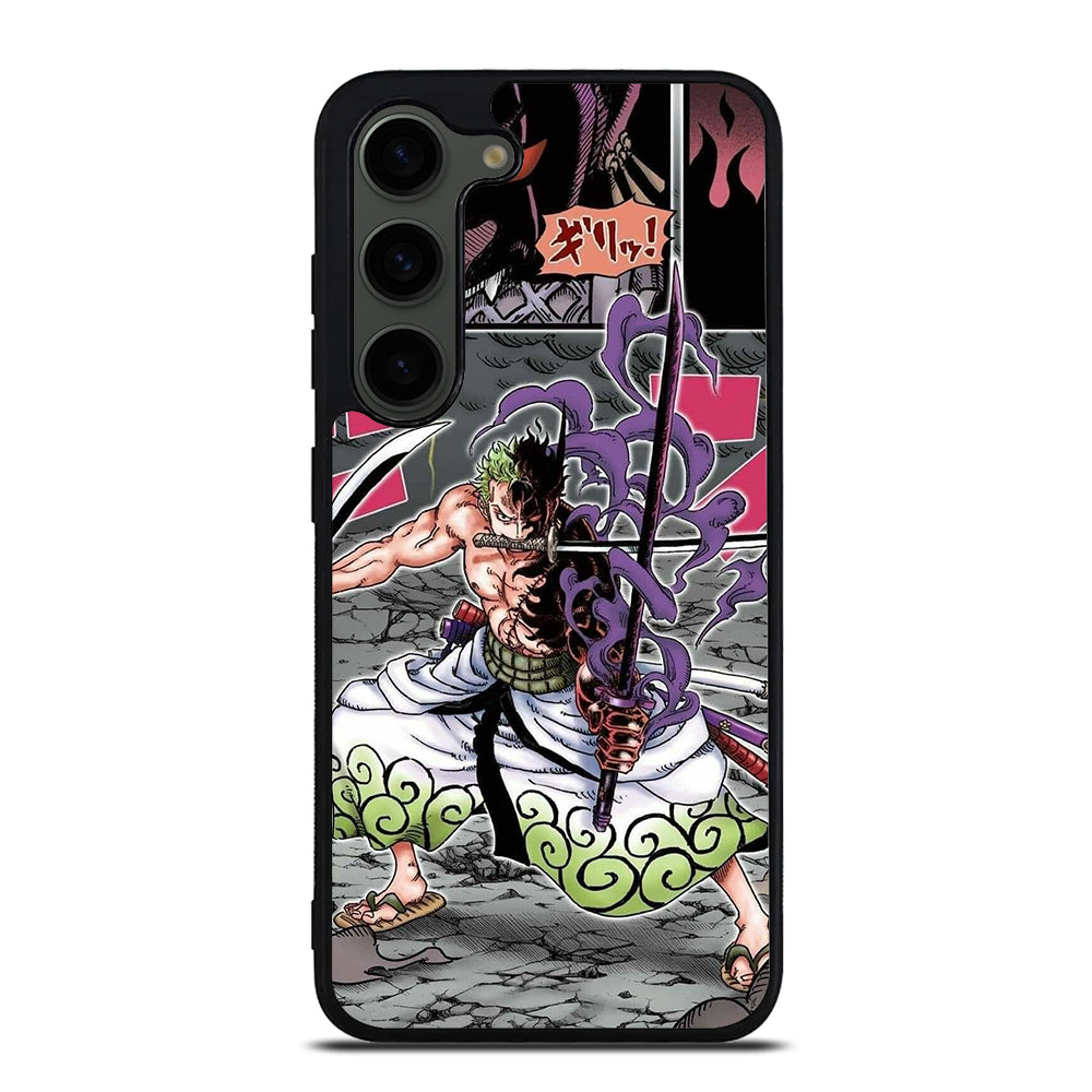 ONE PIECE RORONOA ZORO COMIC Samsung Galaxy S23 Plus Case Cover