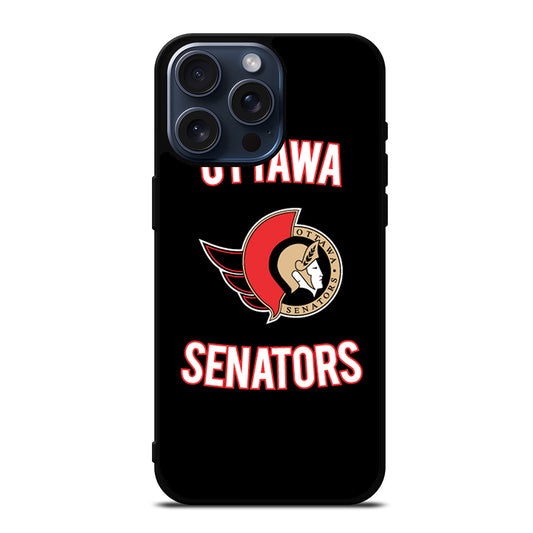 OTTAWA SENATORS HOCKEY 3 iPhone 15 Pro Max Case Cover