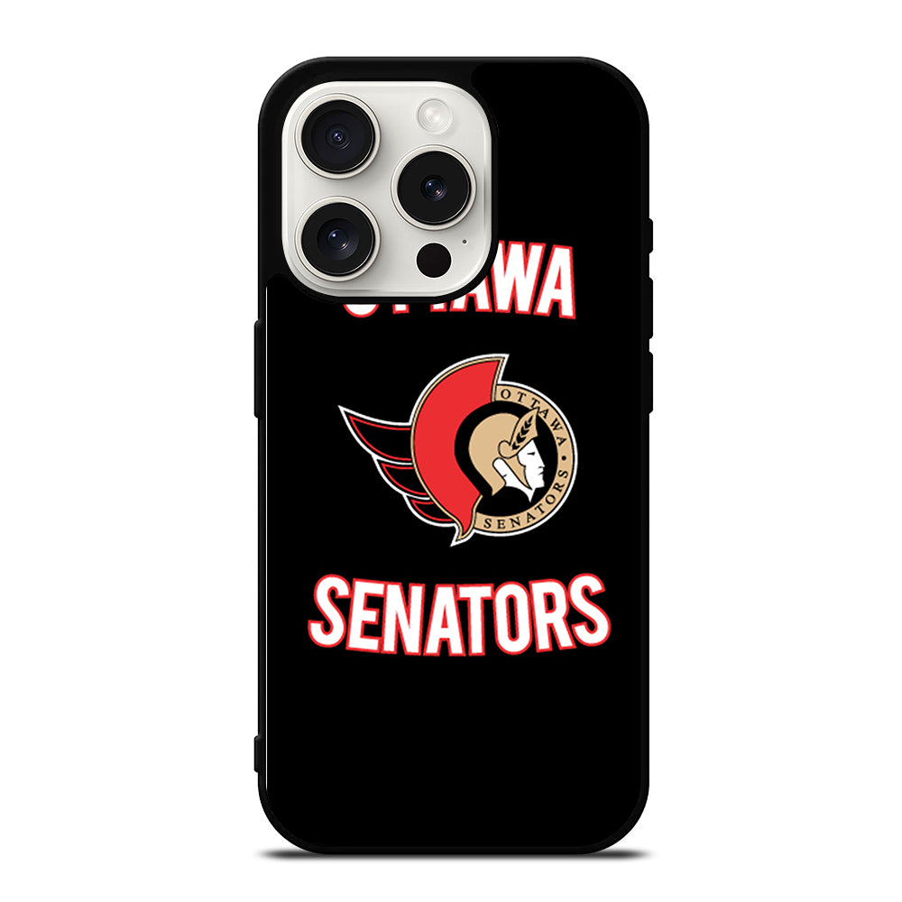 OTTAWA SENATORS HOCKEY 3 iPhone 15 Pro Case Cover