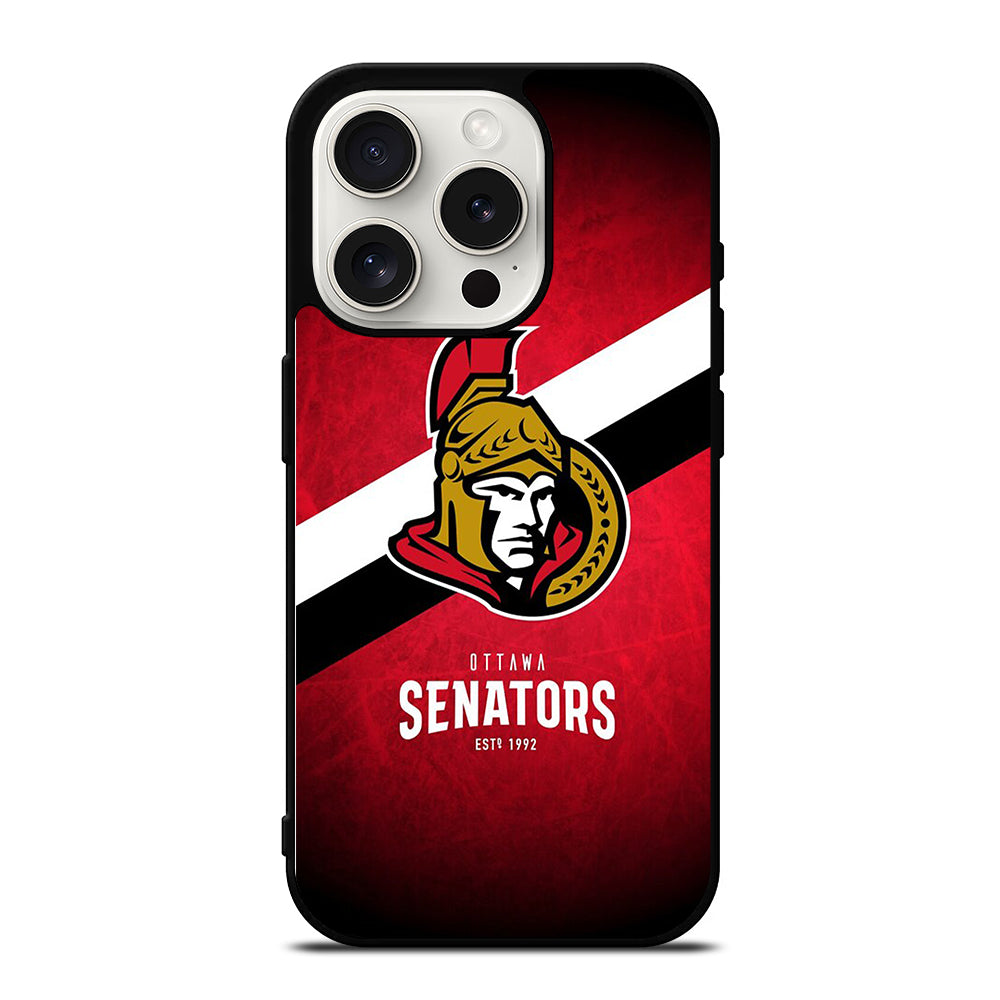 OTTAWA SENATORS HOCKEY LOGO 2 iPhone 15 Pro Case Cover