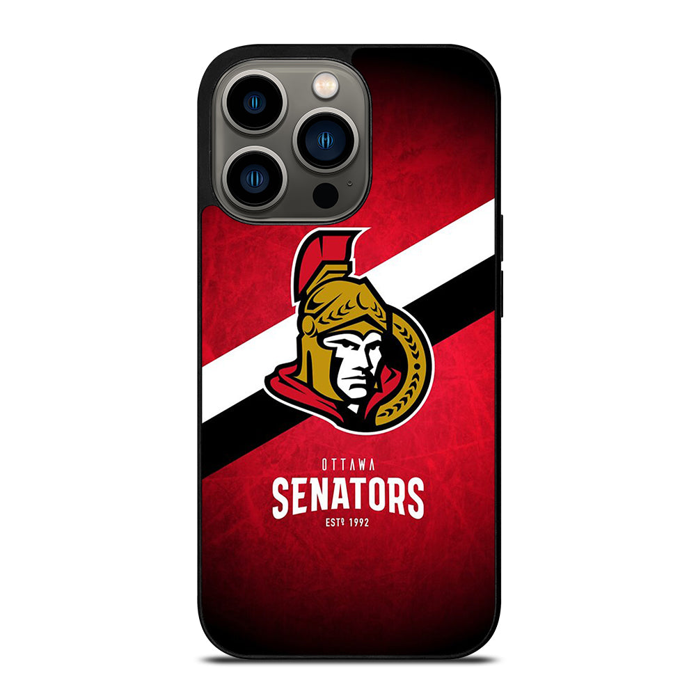 OTTAWA SENATORS HOCKEY LOGO 2 iPhone 13 Pro Case Cover