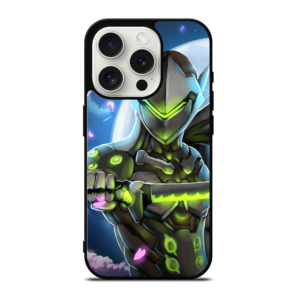 OVERWATCH GENJI MOON iPhone 15 Pro Case Cover