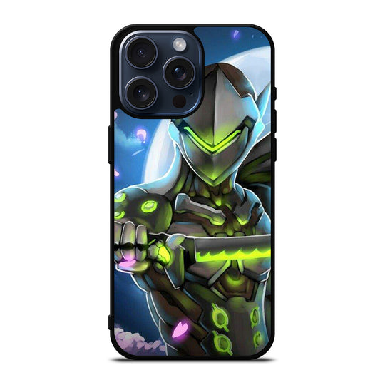 OVERWATCH GENJI MOON iPhone 15 Pro Max Case Cover